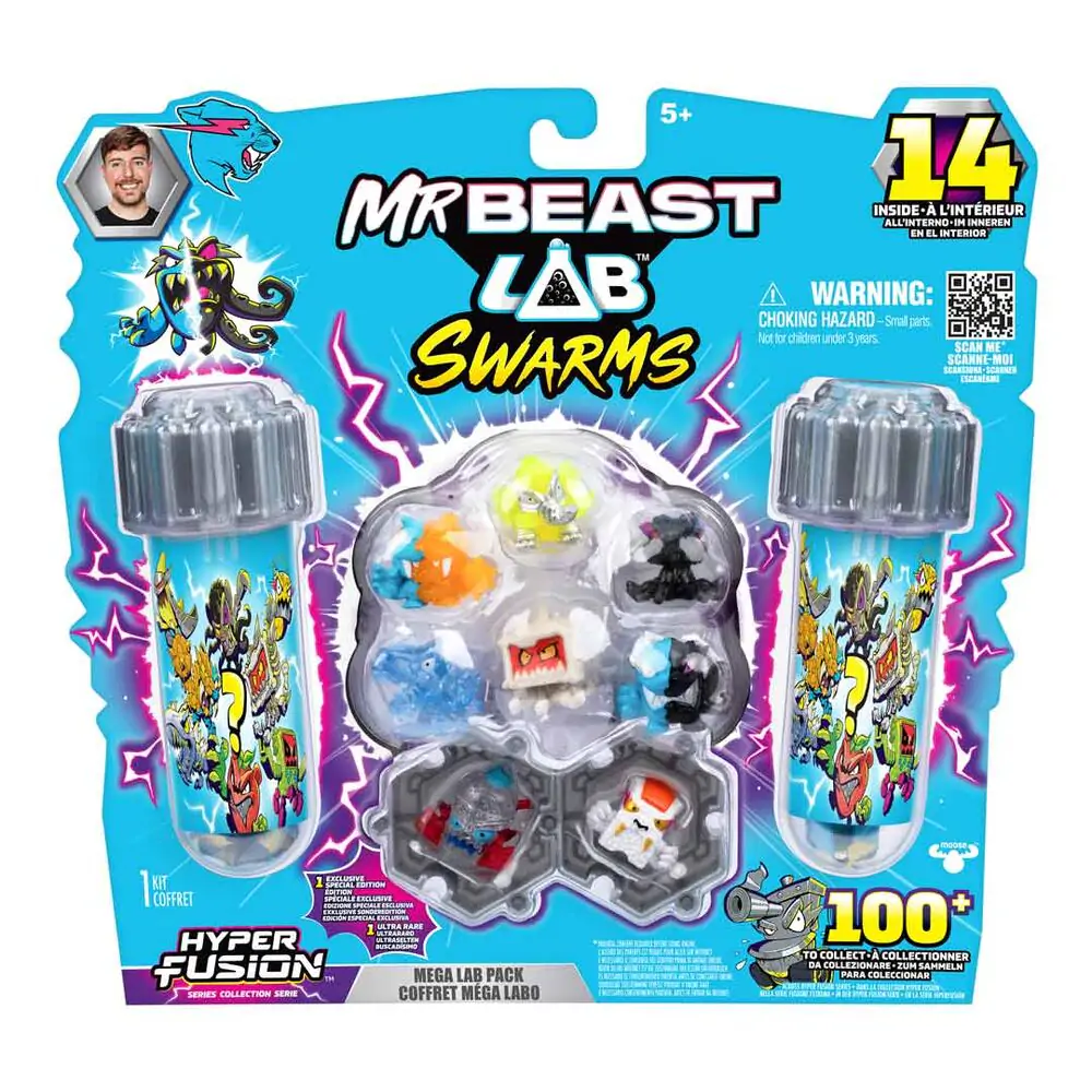 Mr. Beast Lab Swarms Figurki 14-Pak Mega Lab 3 cm zdjęcie produktu