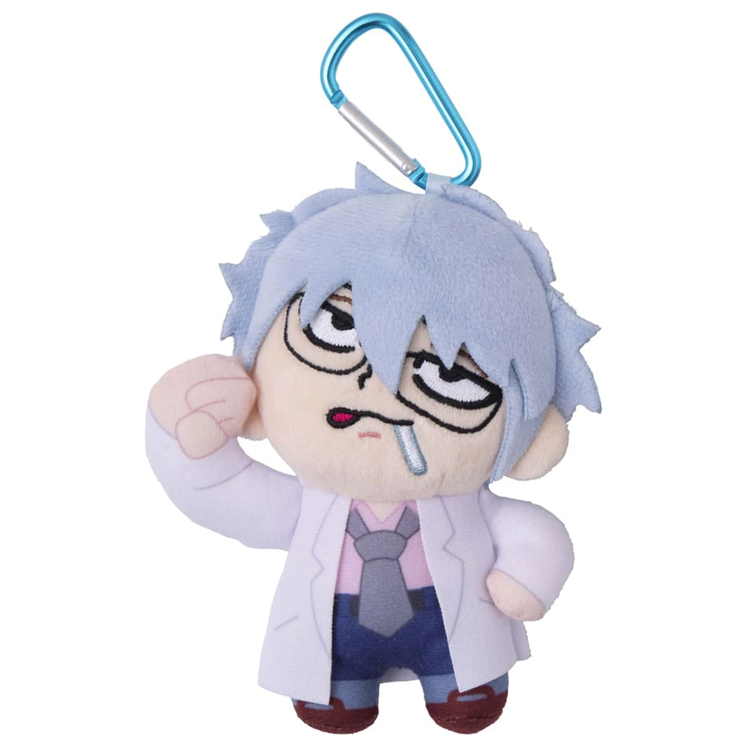 Mr. Ginpachi´s Zany Class x Okawabukubu Youth pluszowy breloczek Ginpachi Sakata 12 cm zdjęcie produktu