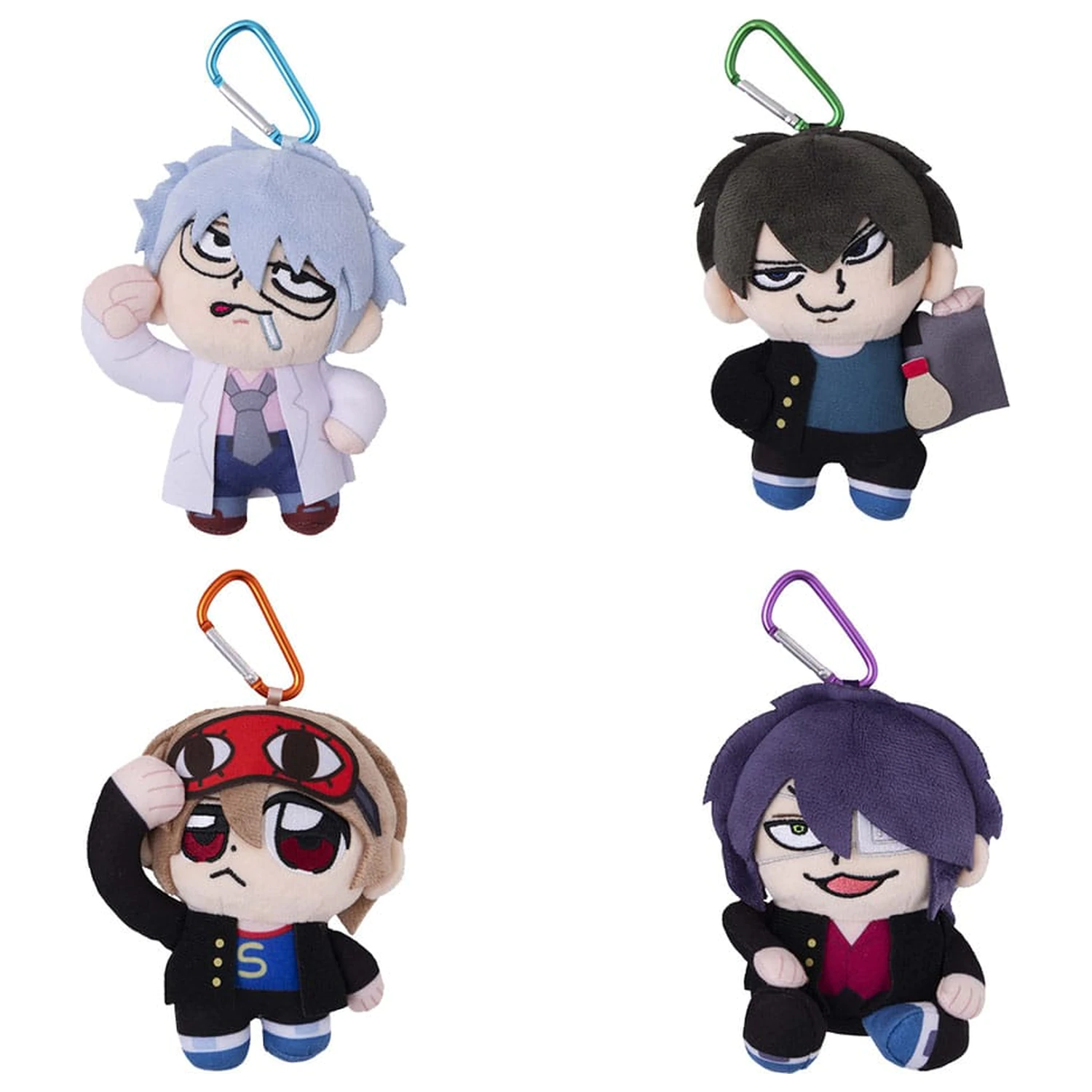 Mr. Ginpachi's Zany Class x Okawabukubu Youth Plush Keychain Shinsuke Takasugi 12 cm zdjęcie produktu