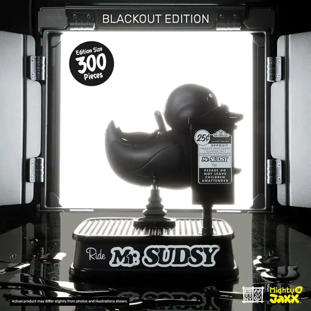 Mr Sudsy Animal Rides Blackout Edition by Jason Freeny 20 cm zdjęcie produktu