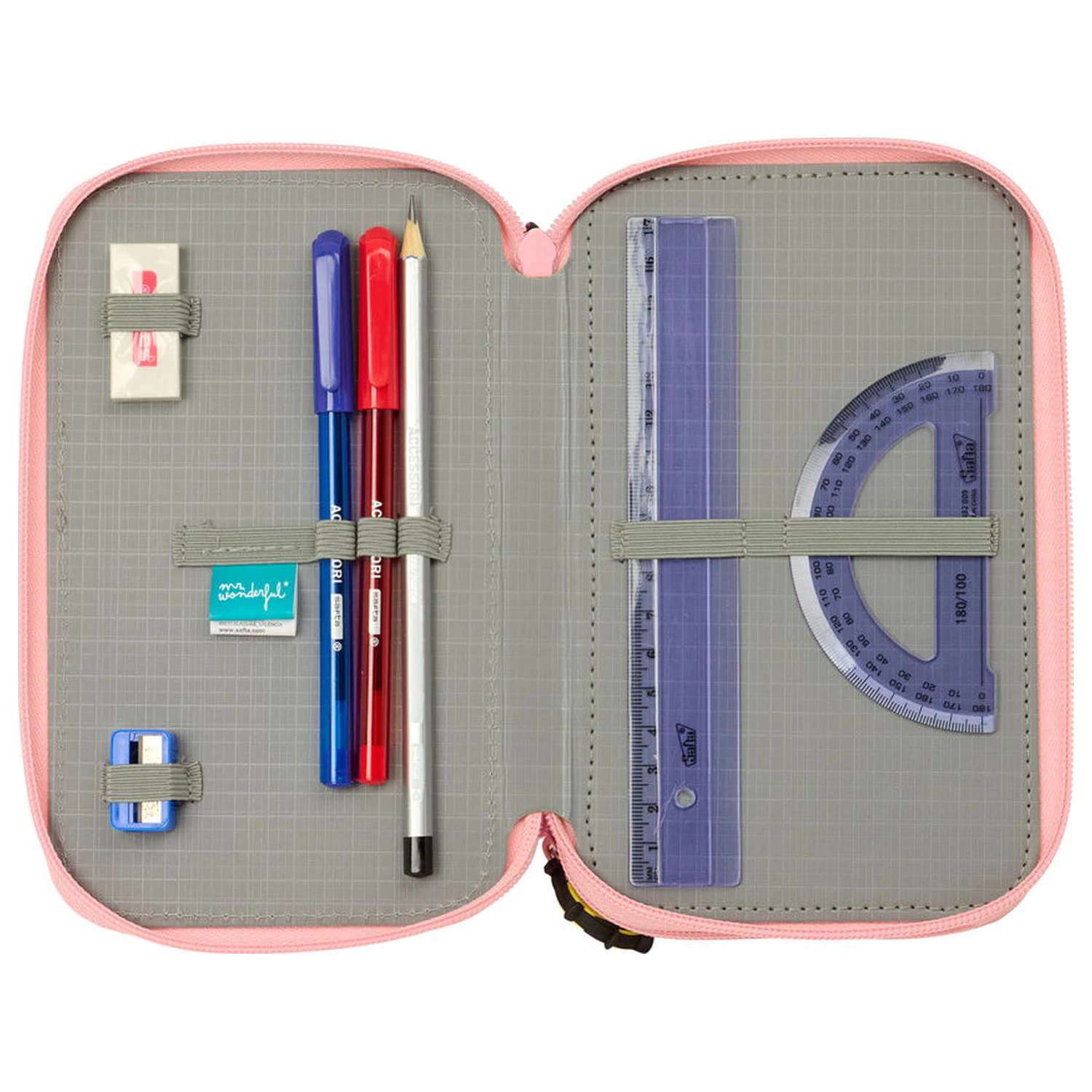 Mr. Wonderful Comic potrójny piórnik 37 szt. zdjęcie produktu