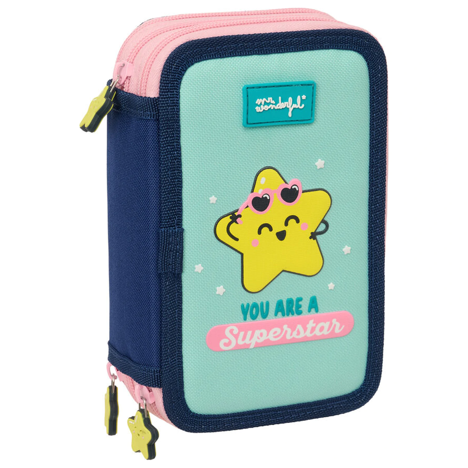 Mr. Wonderful Star potrójny piórnik 37 szt. zdjęcie produktu