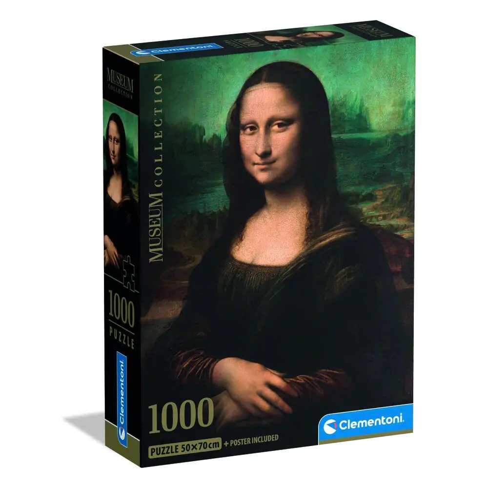 Puzzle Museum Leonardo Mona Lisa 1000 elementów zdjęcie produktu