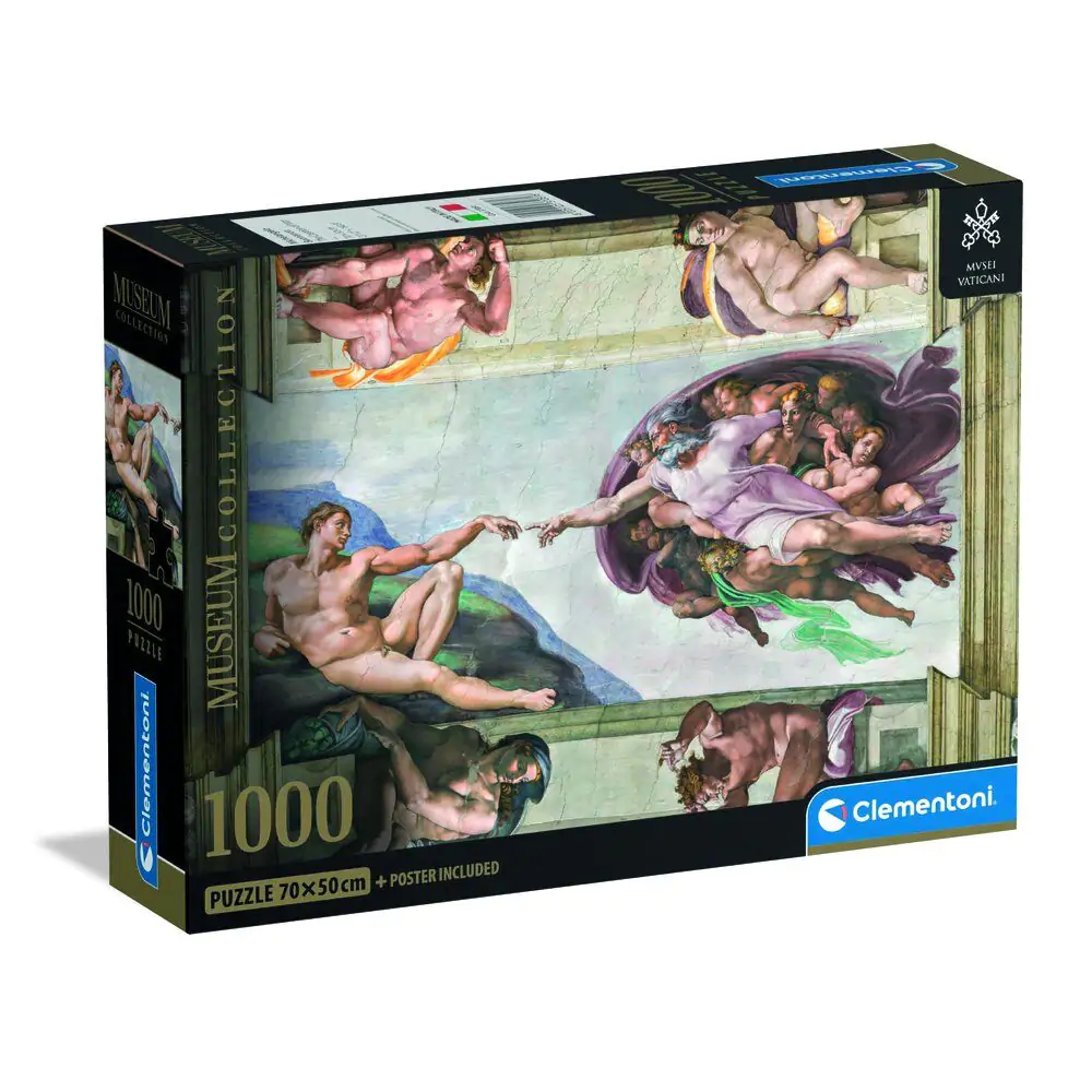 Puzzle Museum Michelangelo Stworzenie Człowieka 1000pcs zdjęcie produktu