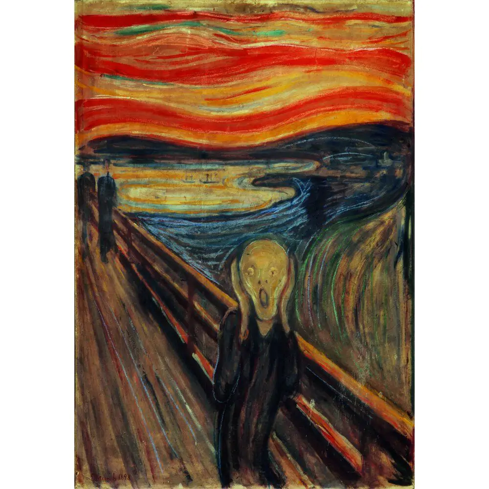 Museum Munch The Scream puzzle 1000 elementów zdjęcie produktu