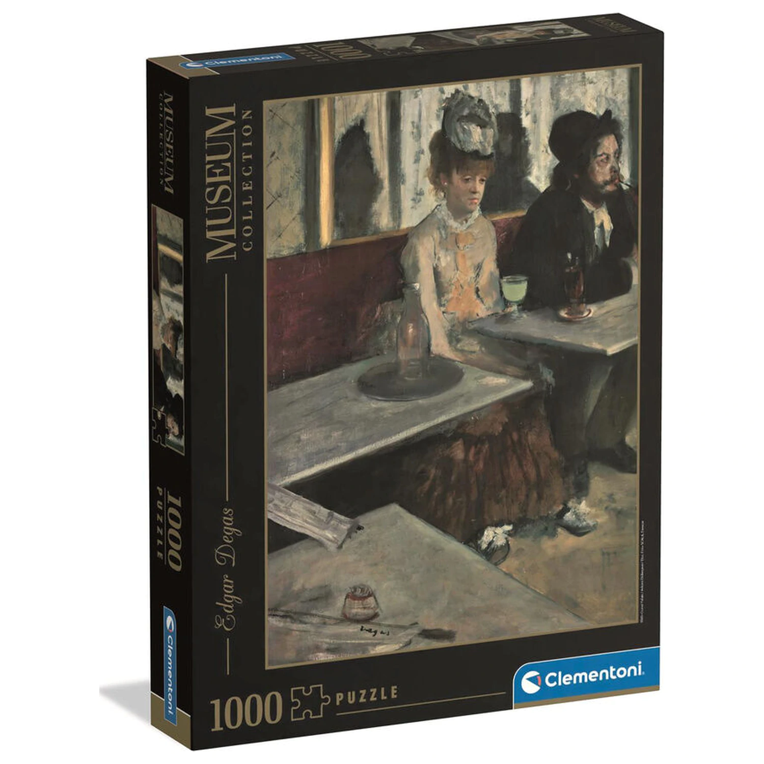 Museum Orsay Degas, "Dans Un Ca puzzle 1000 elementów zdjęcie produktu