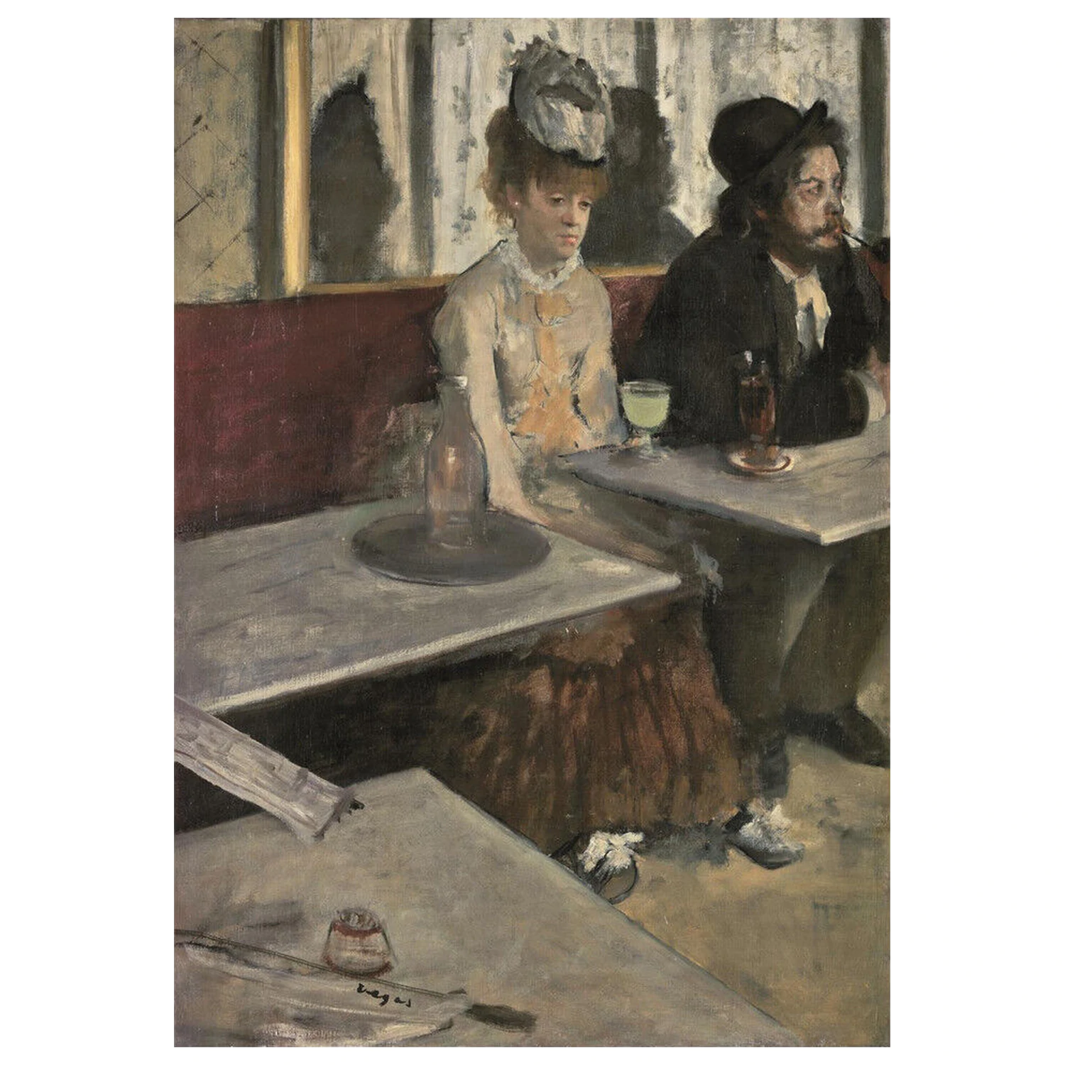 Museum Orsay Degas, "Dans Un Ca puzzle 1000 elementów zdjęcie produktu