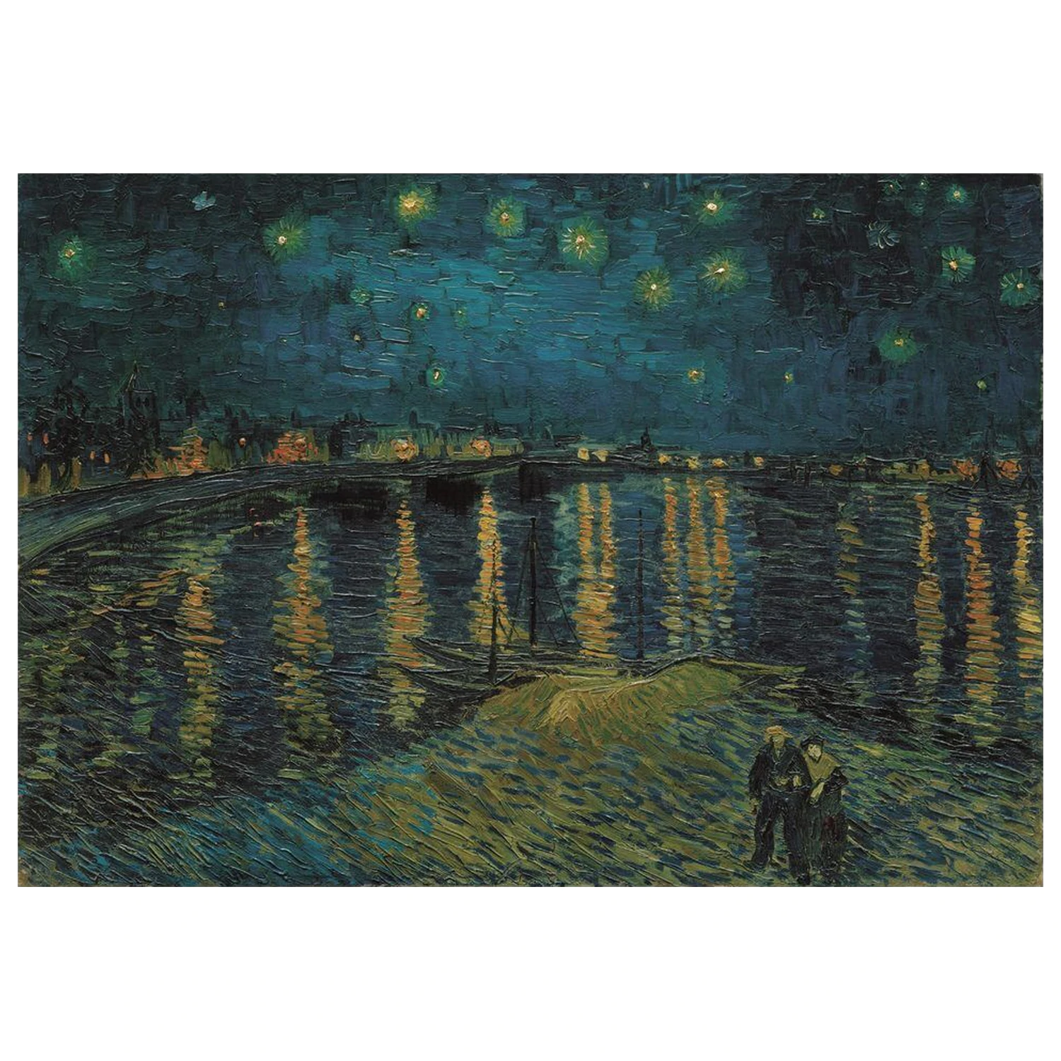 Muzeum Orsay Van Gogh puzzle 1000 sztuk zdjęcie produktu