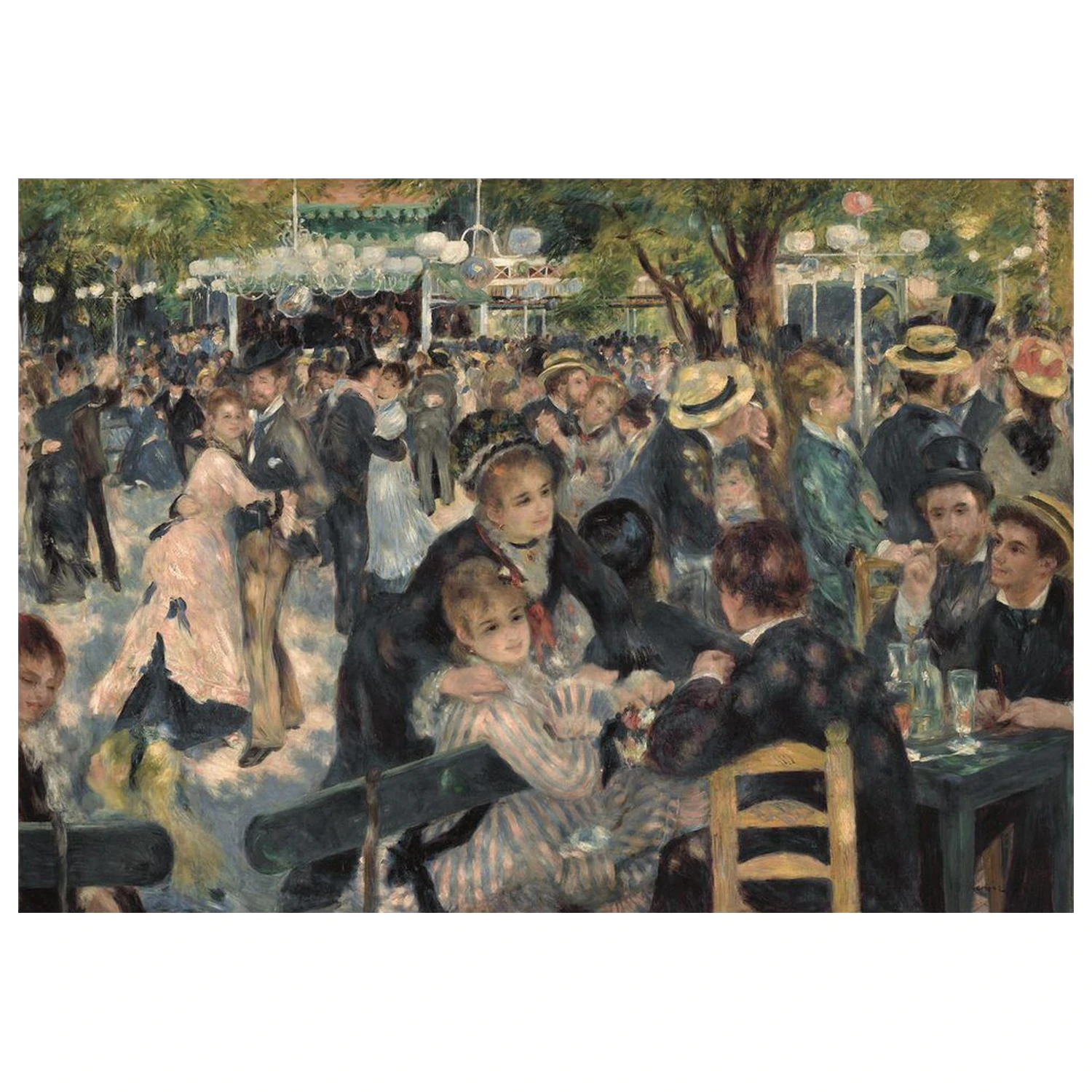 Museum Renoir-Bal Du Moulin De La G.M puzzle 1000 sztuk zdjęcie produktu