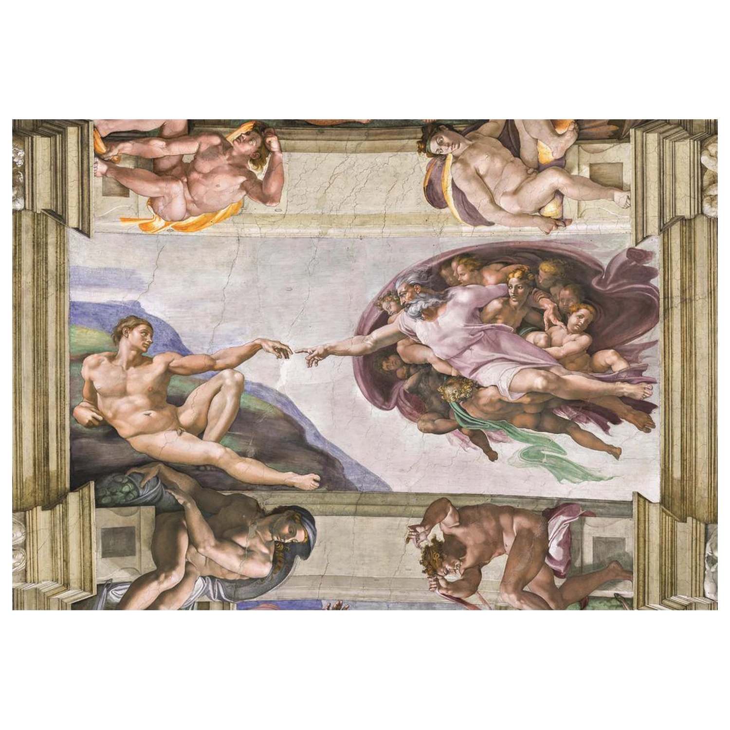 Museum The Creation Of Man puzzle 1000 sztuk zdjęcie produktu
