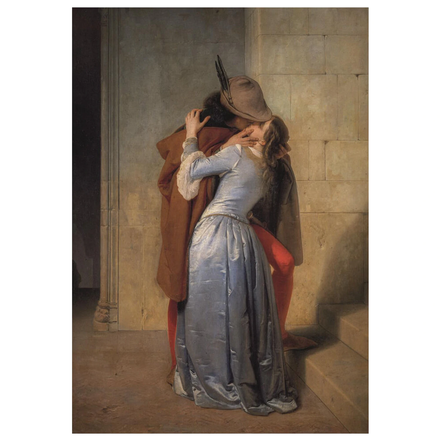 Museum The Kiss - Hayez puzzle 1000 szt. zdjęcie produktu