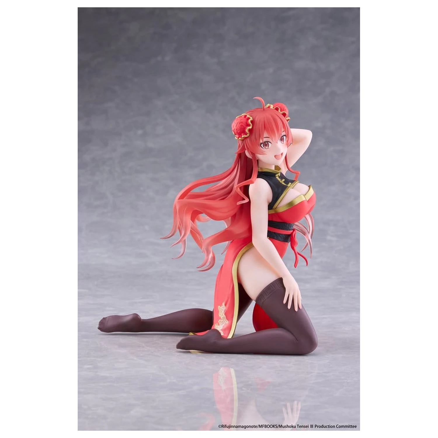 Mushoku Tensei: Jobless Reincarnation figurka PVC Desktop Cute Eris Greyrat (Chinese Dress Ver.) 13 cm zdjęcie produktu