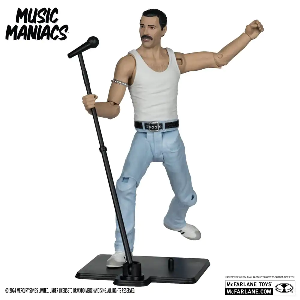 Music Maniacs Rock Figurka Akcji Freddie Mercury 15 cm zdjęcie produktu