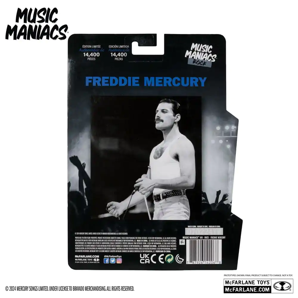 Music Maniacs Rock Figurka Akcji Freddie Mercury 15 cm zdjęcie produktu