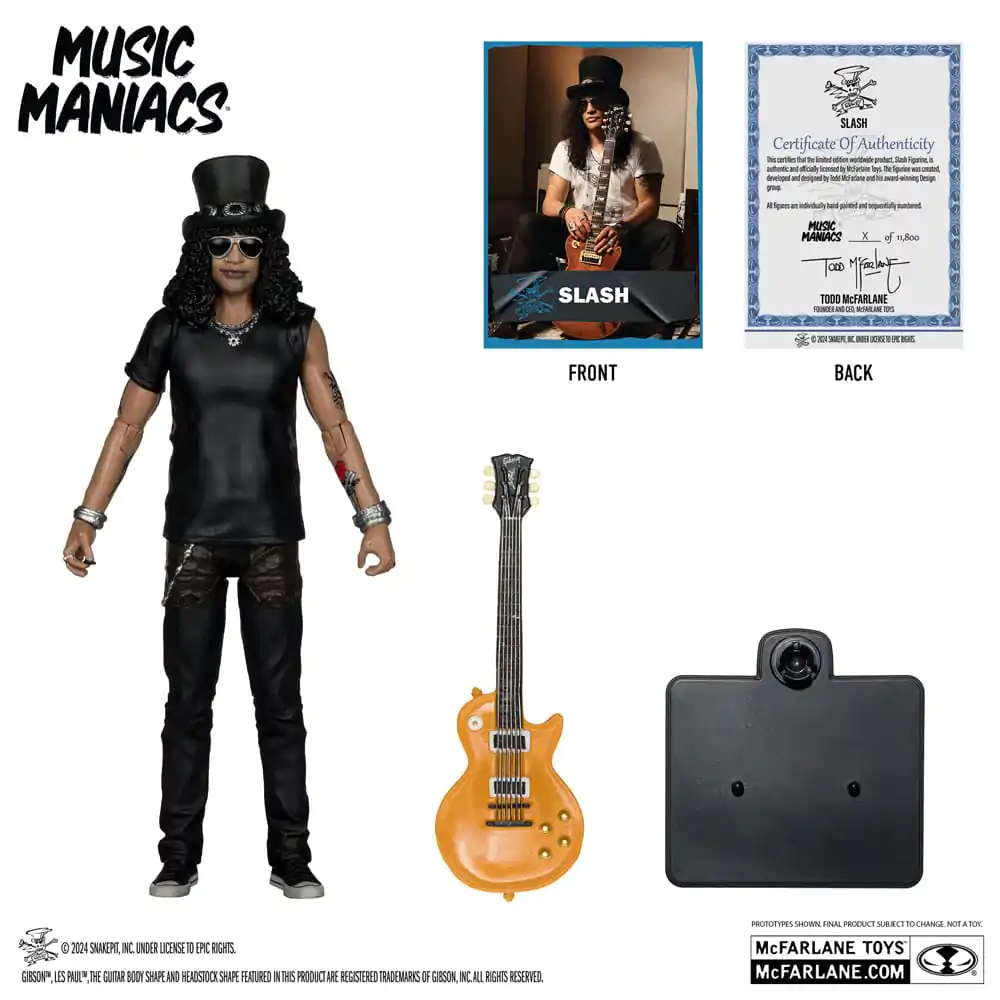 Music Maniacs Rock Figurka Akcji Slash 15 cm zdjęcie produktu