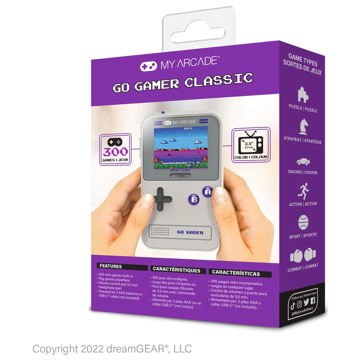 My Arcade Przenośny System do Gier Go Gamer Classic zdjęcie produktu