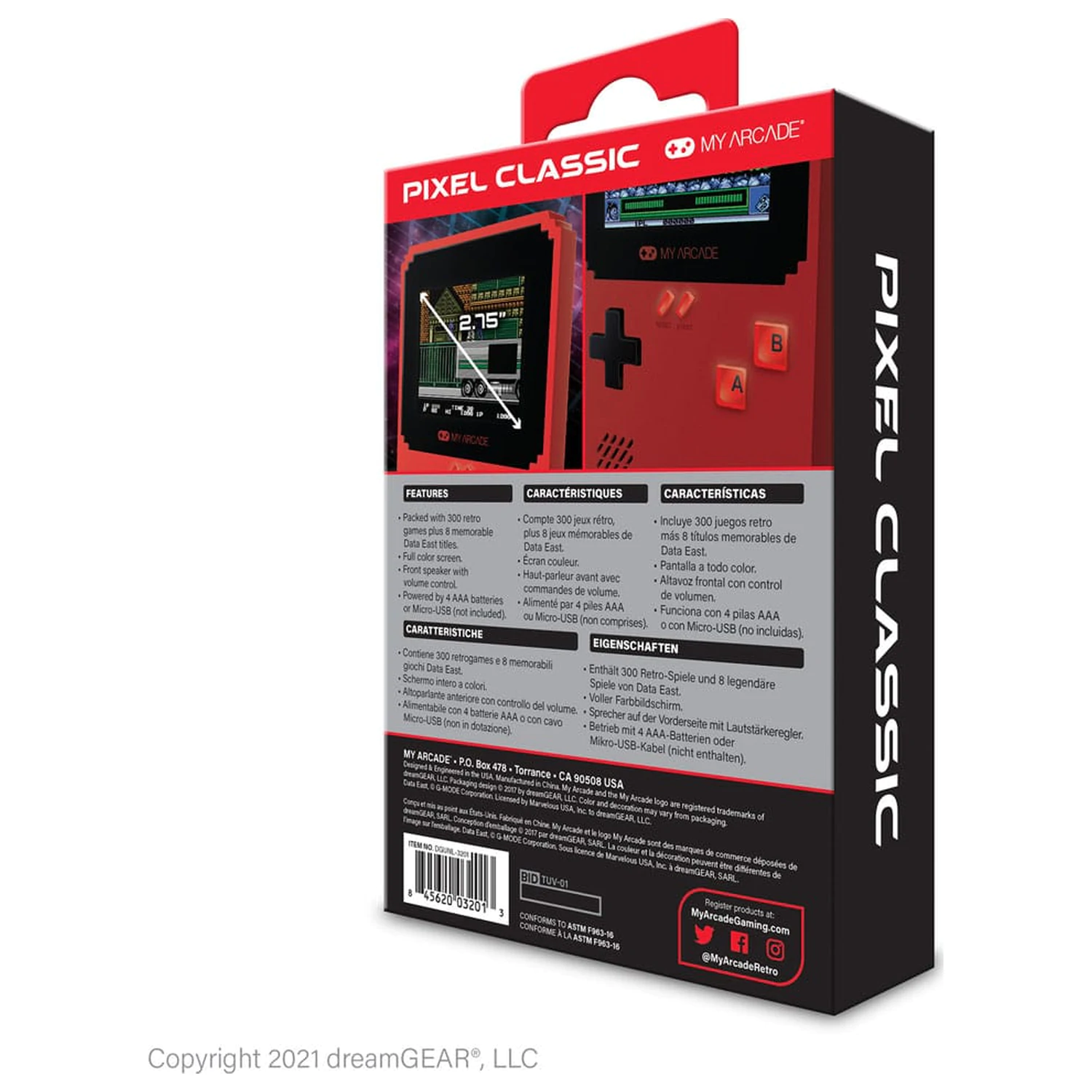 My Arcade Przenośny System do Gier Pixel Classic zdjęcie produktu