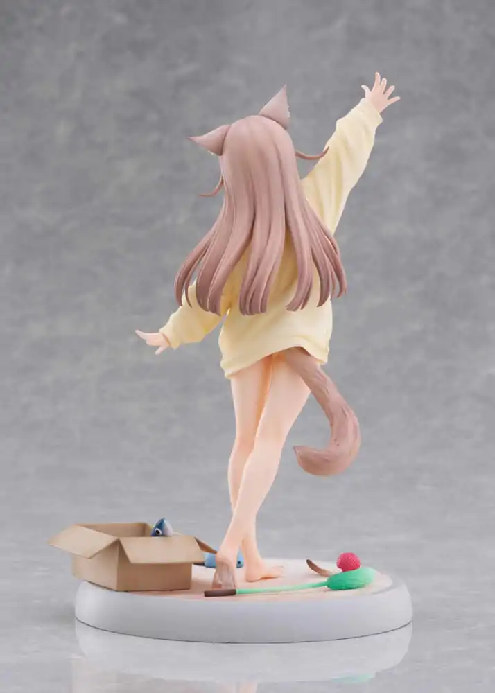 Mój Kot to Statuetka Kawaii Girl 1/6 Kinako Play With Ver. AmiAmi 21 cm zdjęcie produktu