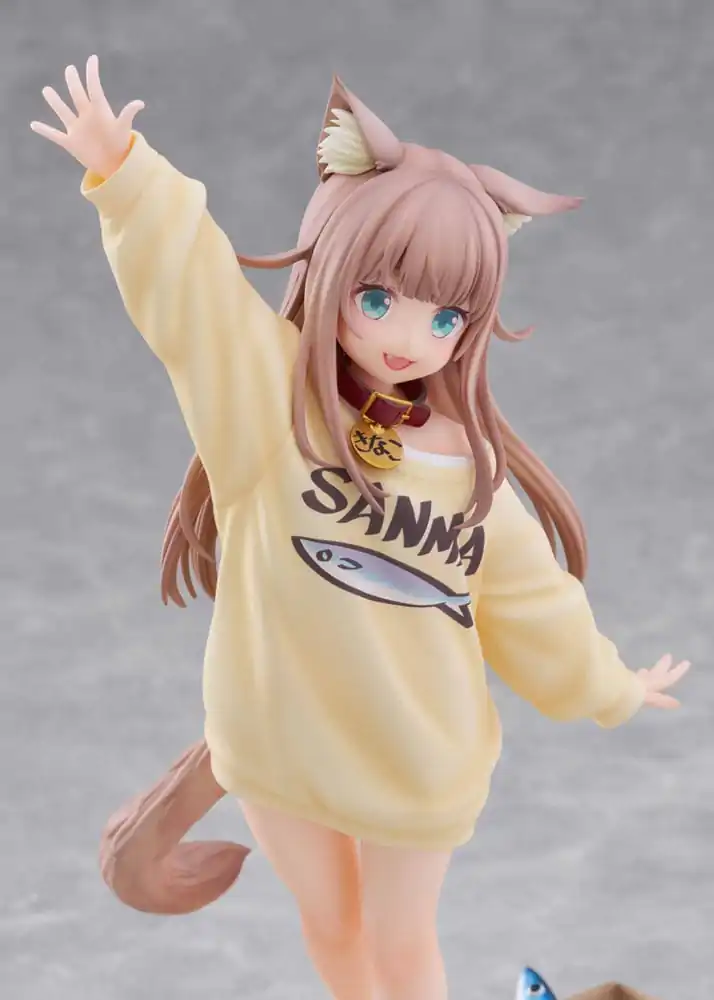 Mój Kot to Statua Kawaii Girl 1/6 Kinako Play With Ver. AmiAmi Limited Edition 21 cm zdjęcie produktu