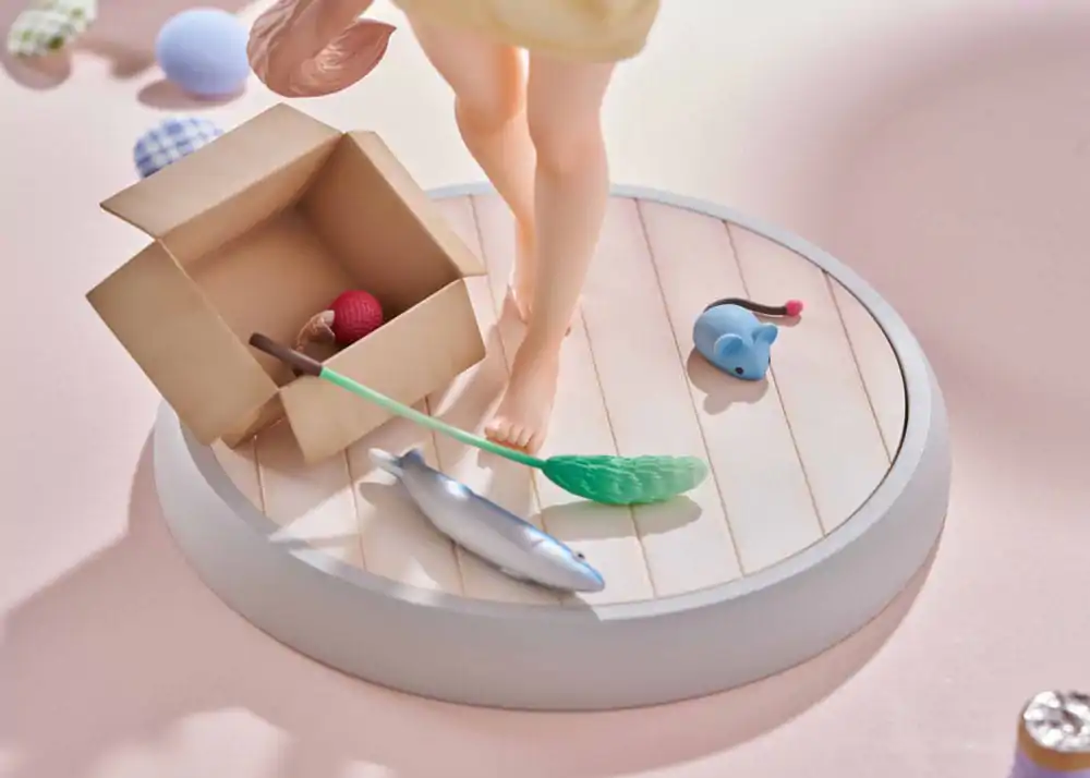 Mój Kot to Statua Kawaii Girl 1/6 Kinako Play With Ver. AmiAmi Limited Edition 21 cm zdjęcie produktu