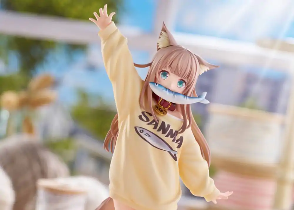 Mój Kot to Statua Kawaii Girl 1/6 Kinako Play With Ver. AmiAmi Limited Edition 21 cm zdjęcie produktu
