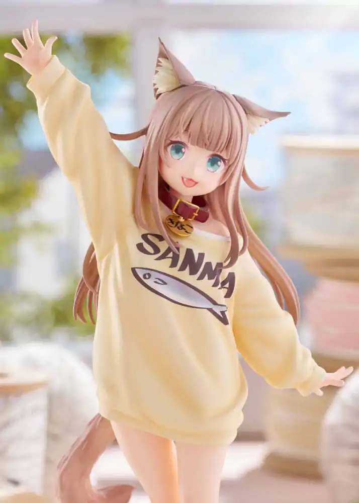 Mój Kot to Statua Kawaii Girl 1/6 Kinako Play With Ver. AmiAmi Limited Edition 21 cm zdjęcie produktu