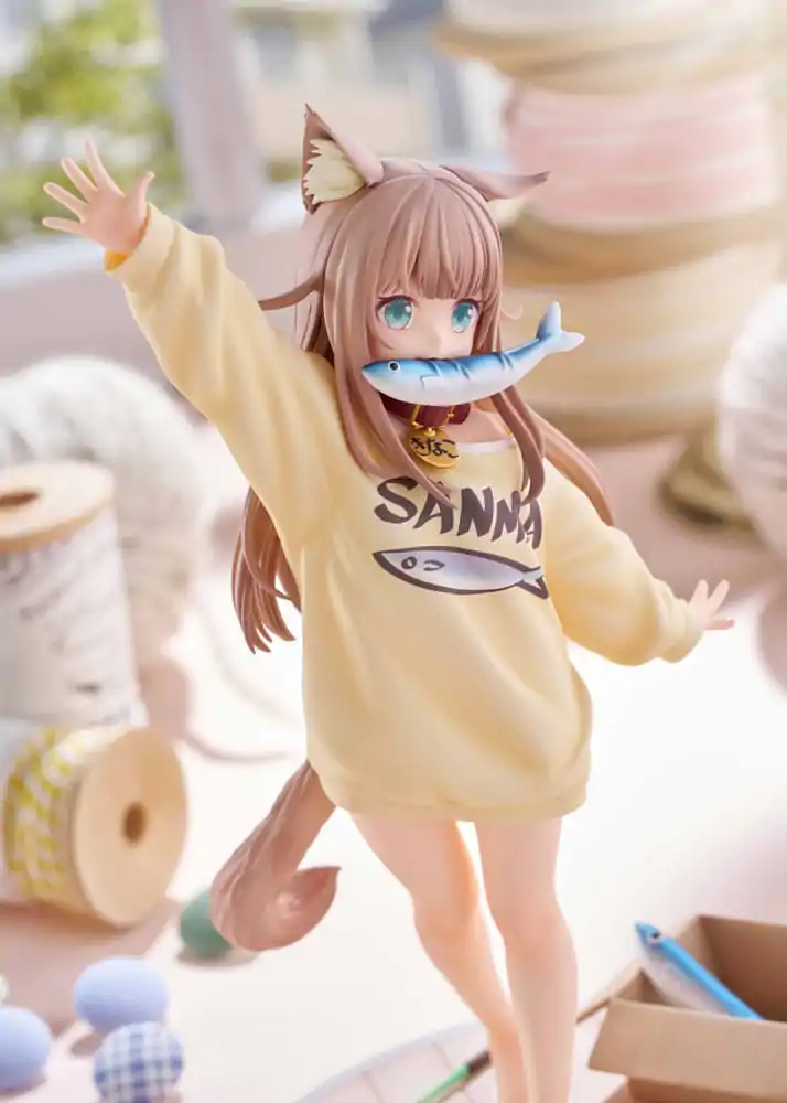 Mój Kot to Statua Kawaii Girl 1/6 Kinako Play With Ver. AmiAmi Limited Edition 21 cm zdjęcie produktu