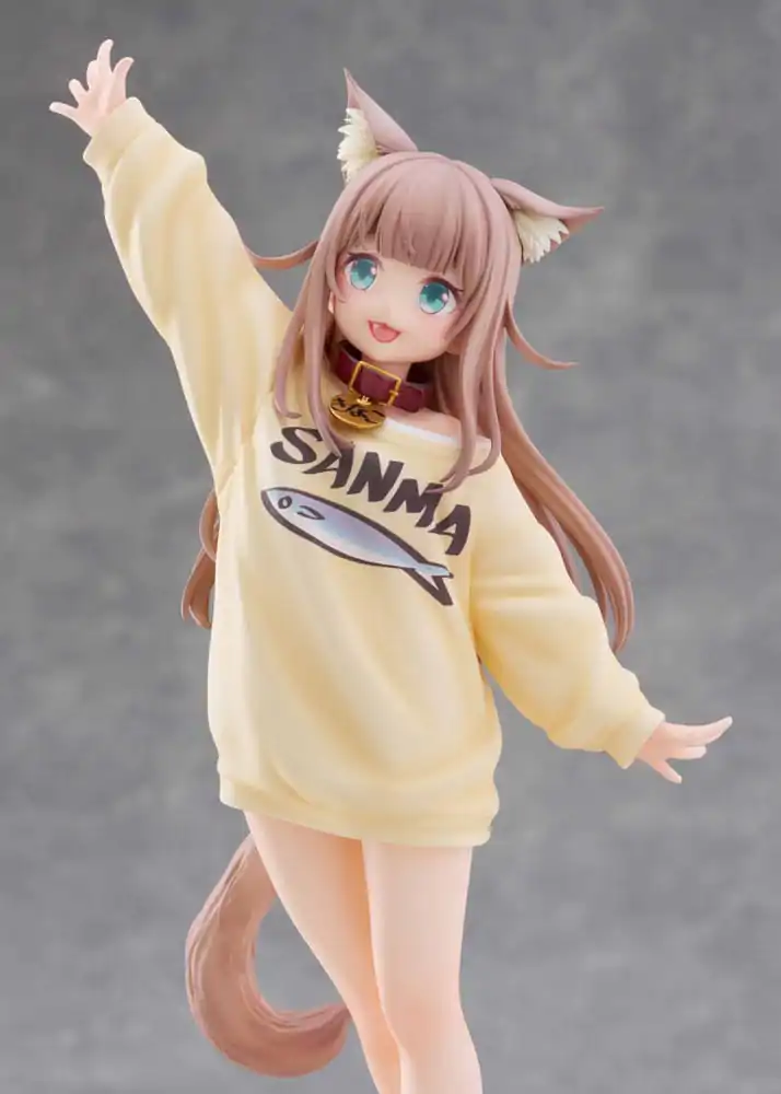 Mój Kot to Statua Kawaii Girl 1/6 Kinako Play With Ver. AmiAmi Limited Edition 21 cm zdjęcie produktu