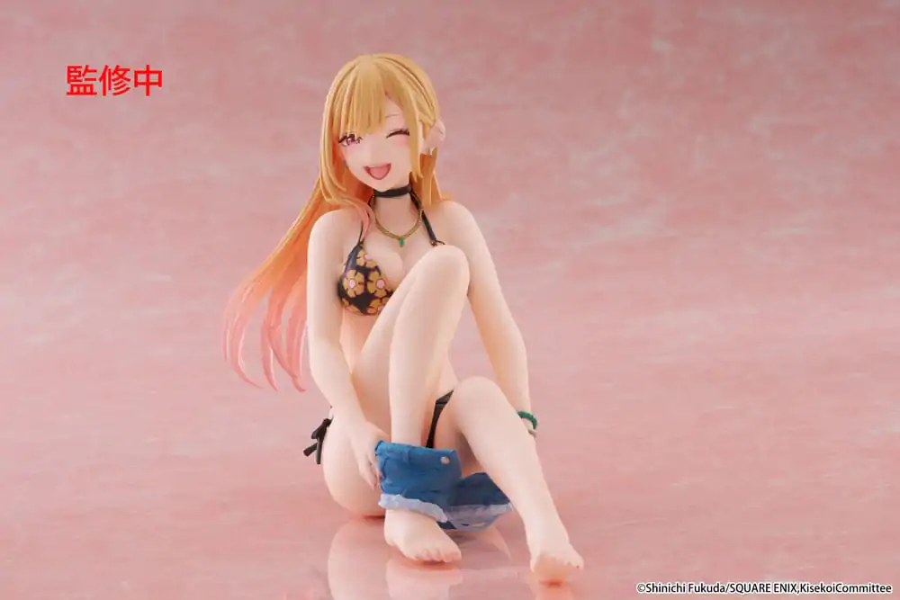 My Dress-Up Darling PVC Statua Desktop Cute Figurka Marin Kitagawa Measured Swimsuit Ver. 13 cm zdjęcie produktu