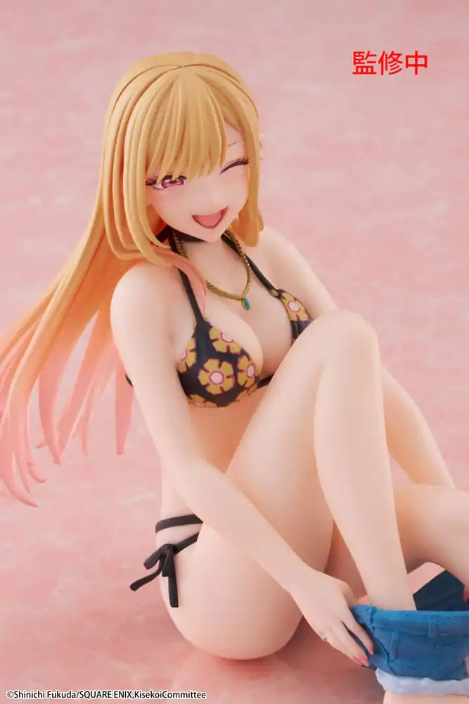 My Dress-Up Darling PVC Statua Desktop Cute Figurka Marin Kitagawa Measured Swimsuit Ver. 13 cm zdjęcie produktu