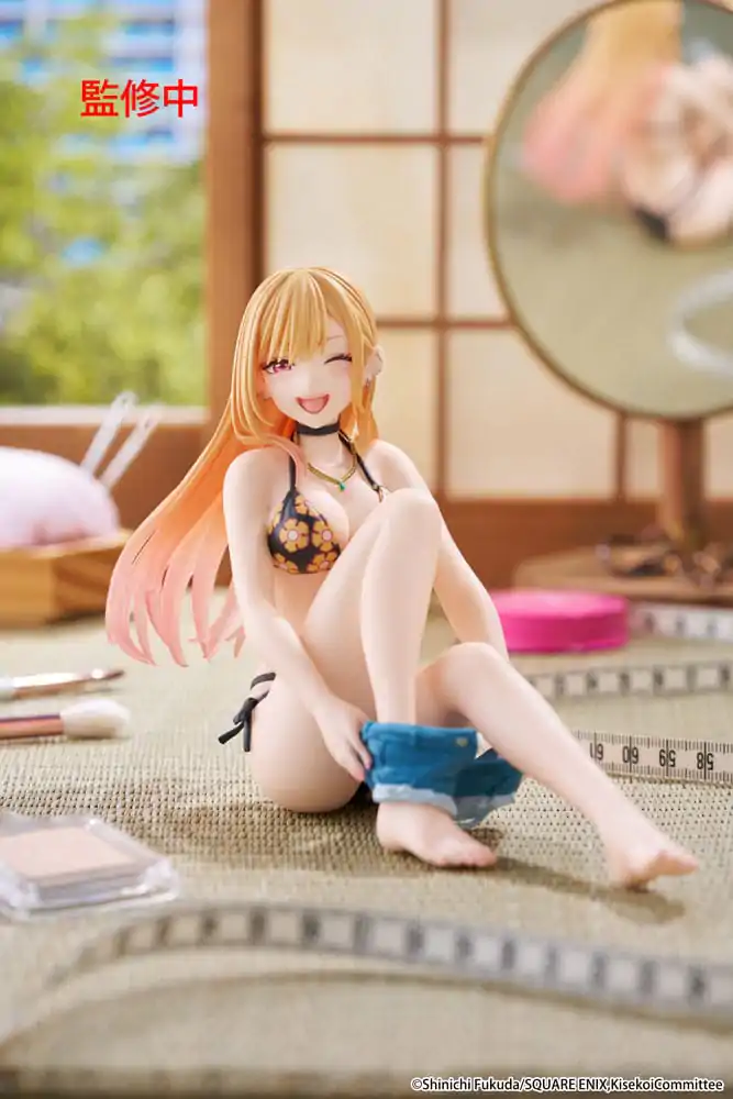 My Dress-Up Darling PVC Statua Desktop Cute Figurka Marin Kitagawa Measured Swimsuit Ver. 13 cm zdjęcie produktu