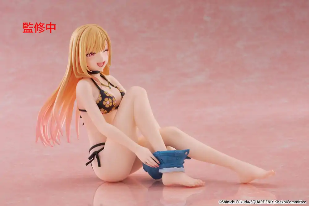 My Dress-Up Darling PVC Statua Desktop Cute Figurka Marin Kitagawa Measured Swimsuit Ver. 13 cm zdjęcie produktu