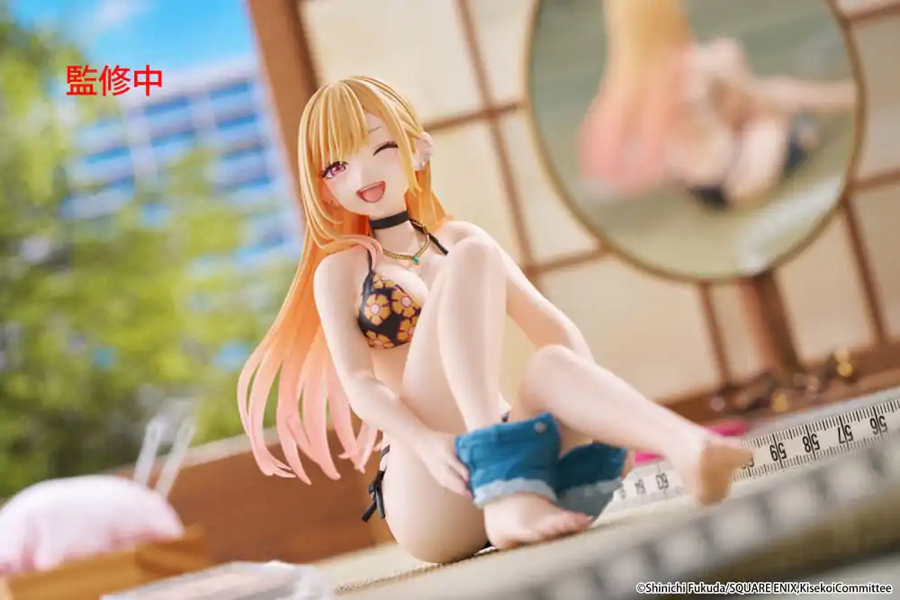 My Dress-Up Darling PVC Statua Desktop Cute Figurka Marin Kitagawa Measured Swimsuit Ver. 13 cm zdjęcie produktu