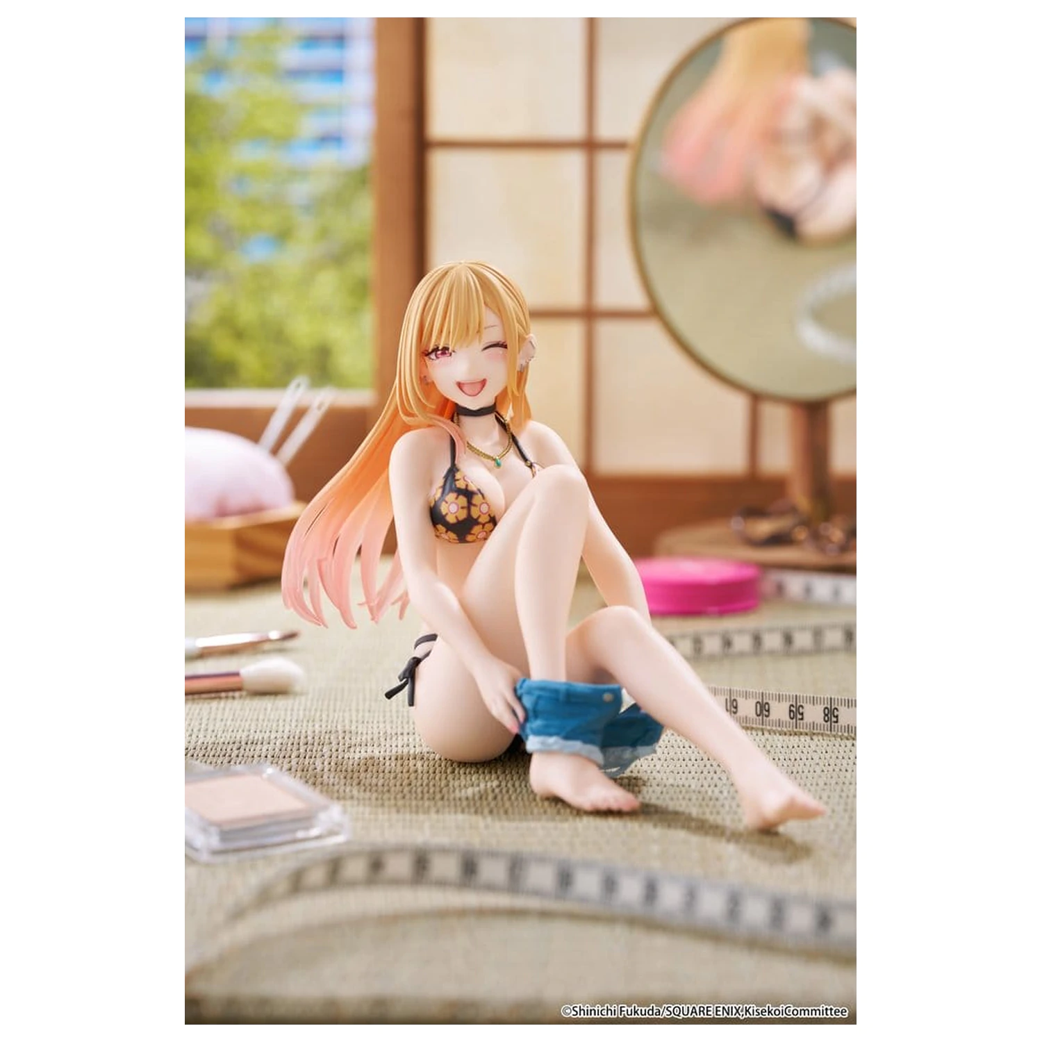 My Dress-Up Darling Figurka na Biurko Cute PVC Marin Kitagawa (Measured Swimsuit Ver.) Reissue 13 cm zdjęcie produktu
