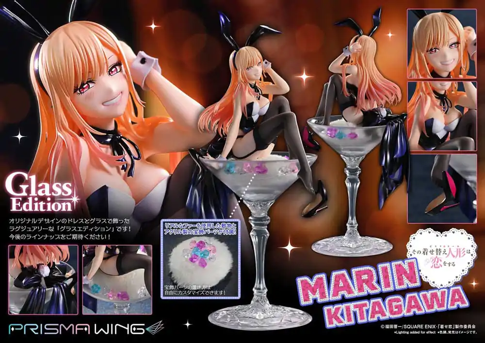 My Dress-Up Darling Prisma Wing Figurka PVC 1/7 Marin Kitagawa Glass Edition 29 cm zdjęcie produktu