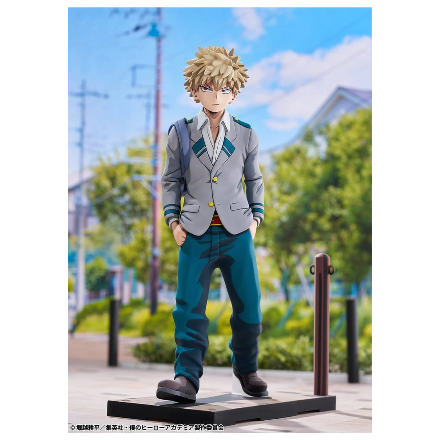 My Hero Academia figurka PVC 1/8 Katsuki Bakugo U.A. High School Uniform 2Dimensioning version 23 cm zdjęcie produktu