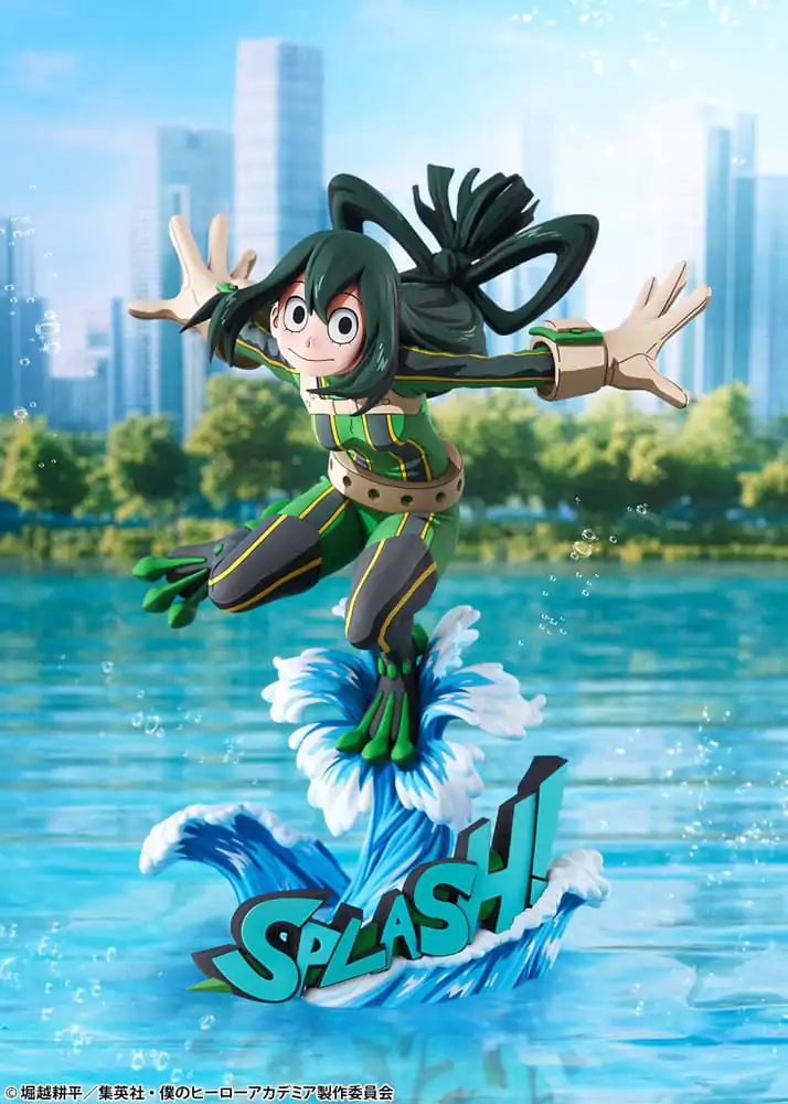 My Hero Academia Statuetka PVC 1/8 Tsuyu Asui Hero Suit 2D Ver. 20 cm zdjęcie produktu