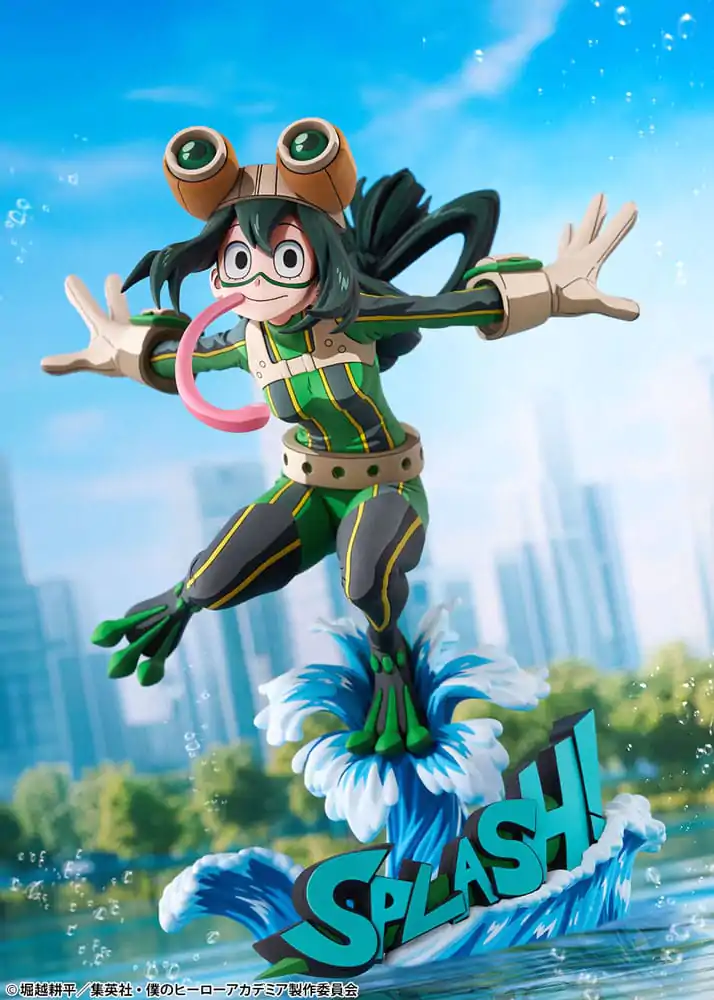 My Hero Academia Statuetka PVC 1/8 Tsuyu Asui Hero Suit 2D Ver. 20 cm zdjęcie produktu