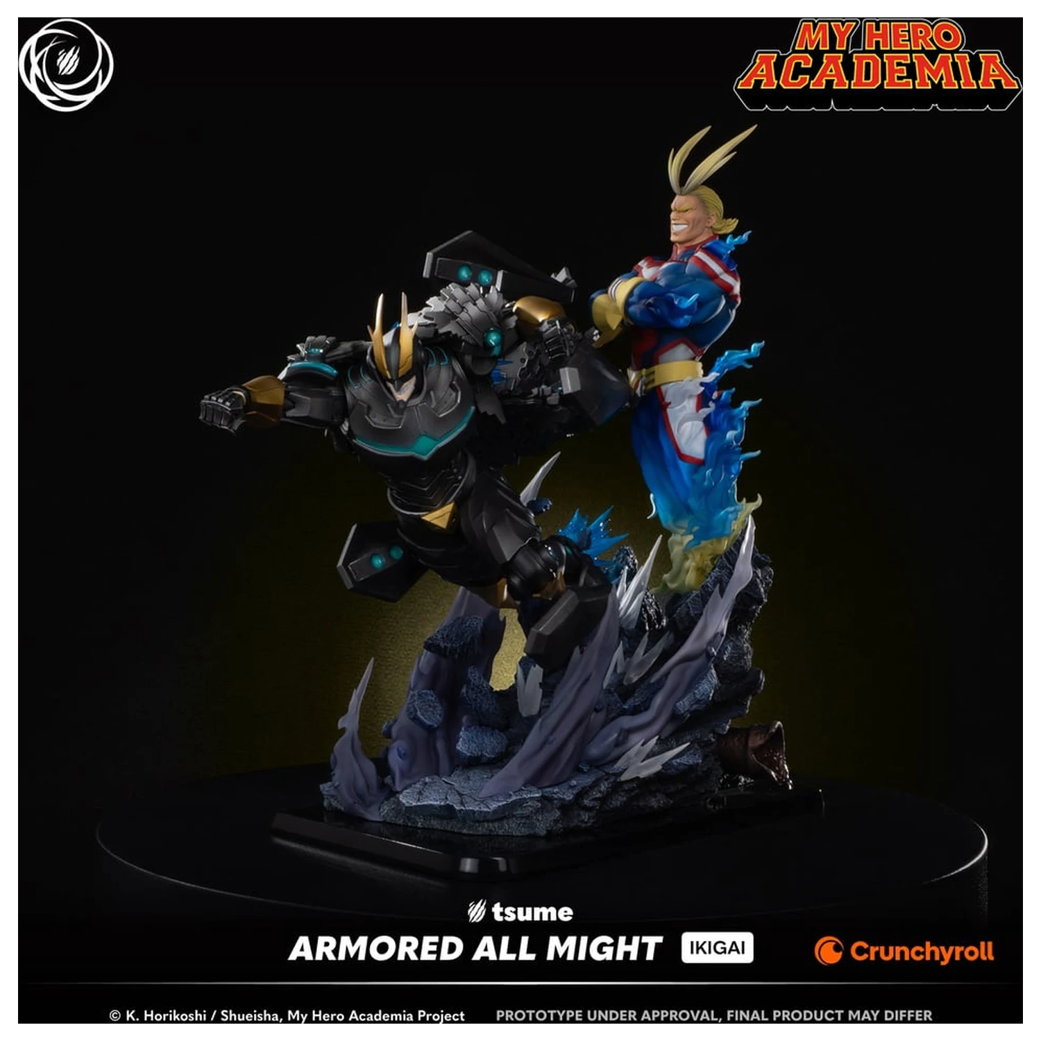 My Hero Academia Armored All Might Statue Ikigai 1/6 by Tsume 48cm zdjęcie produktu