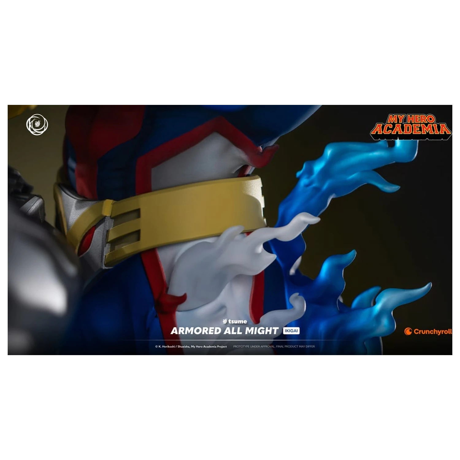 My Hero Academia Armored All Might Statue Ikigai 1/6 by Tsume 48cm zdjęcie produktu