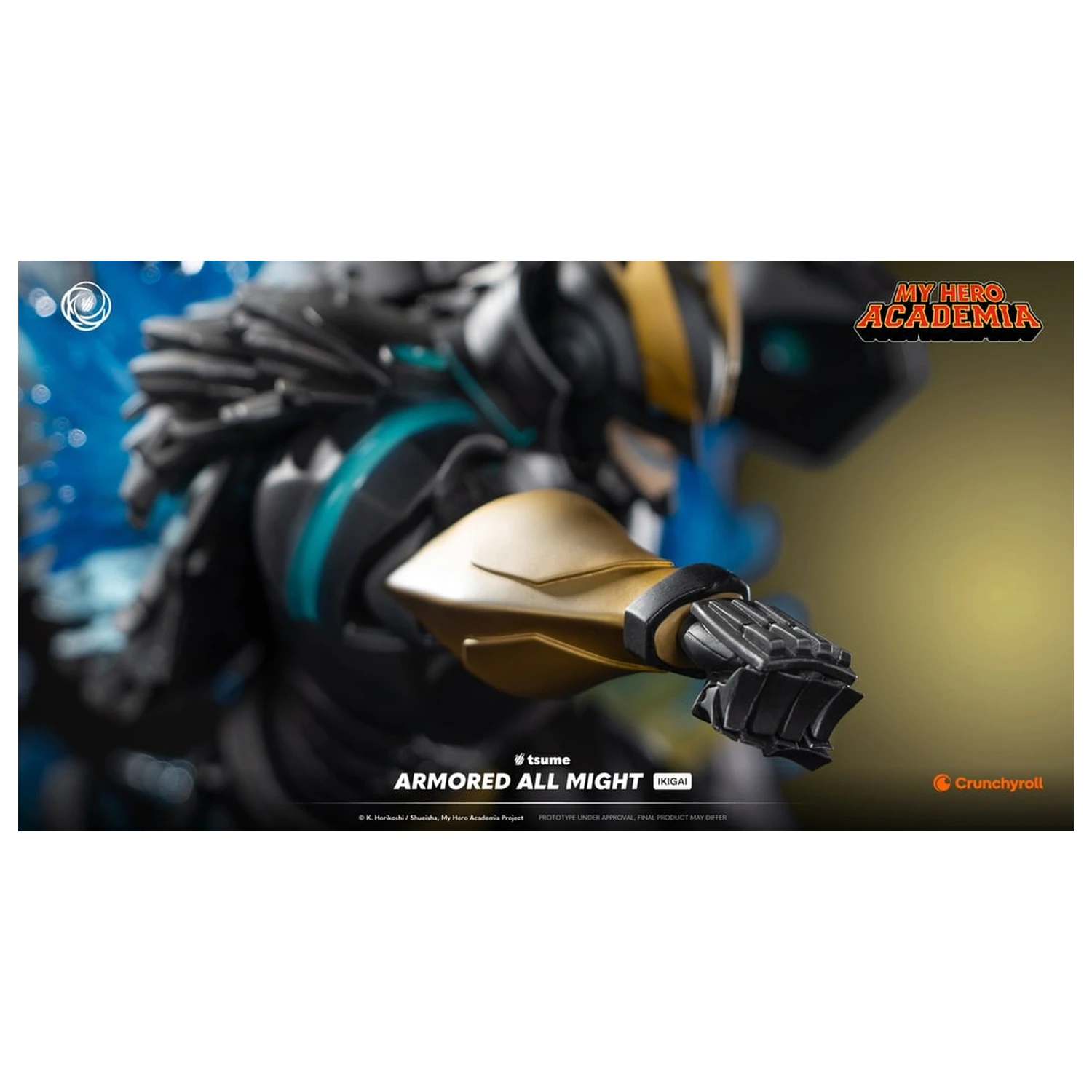 My Hero Academia Armored All Might Statue Ikigai 1/6 by Tsume 48cm zdjęcie produktu
