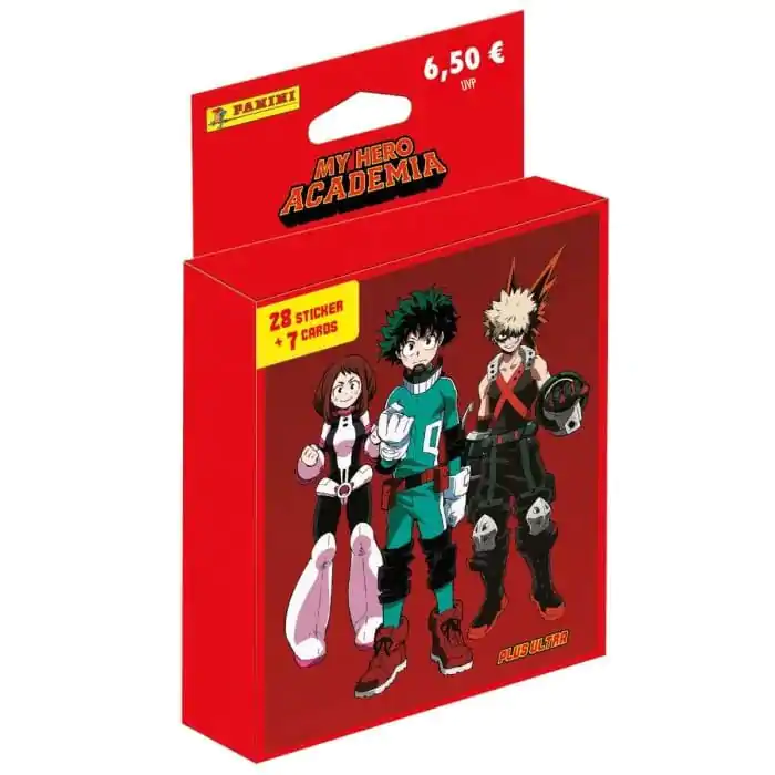 My Hero Academia Naklejki i Karty Kolekcjonerskie Eco-Blister Plus Ultra *Wersja Niemiecka* zdjęcie produktu