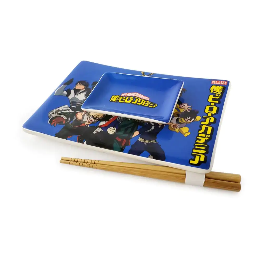"My Hero Academia" Ceramiczny Zestaw do Sushi z Pałeczkami Klasa 1-A zdjęcie produktu