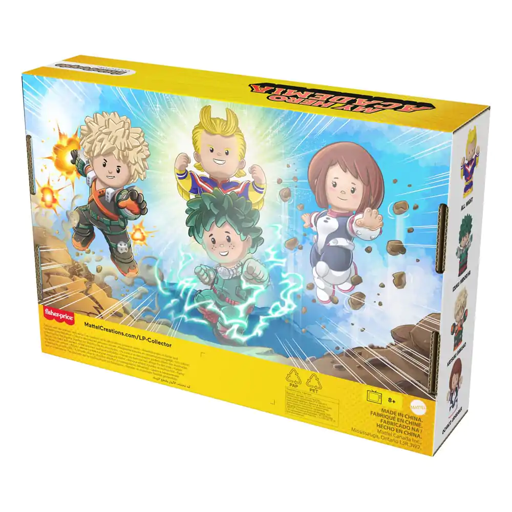 My Hero Academia Fisher-Price Little People Kolekcjonerskie Mini Figurki 4-pak 7 cm zdjęcie produktu