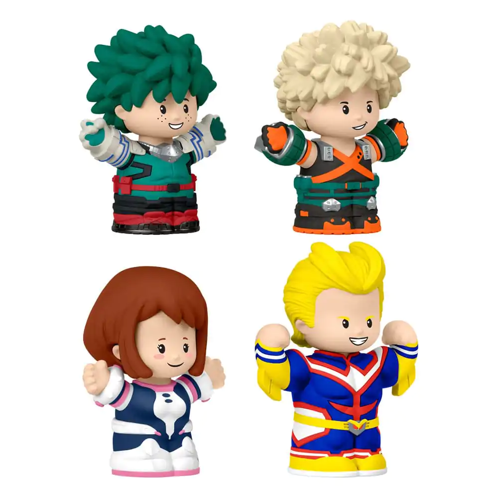 My Hero Academia Fisher-Price Little People Kolekcjonerskie Mini Figurki 4-pak 7 cm zdjęcie produktu