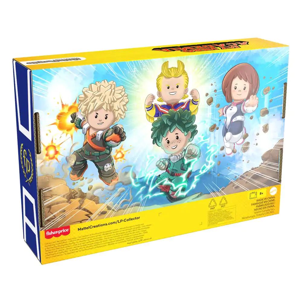 My Hero Academia Fisher-Price Little People Kolekcjonerskie Mini Figurki 4-pak 7 cm zdjęcie produktu