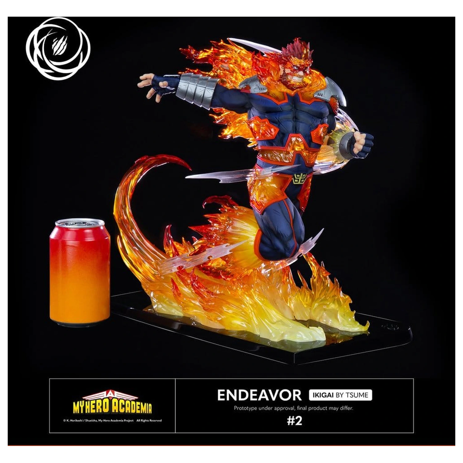 My Hero Academia IKIGAI Figurka 1/6 Endeavor zdjęcie produktu
