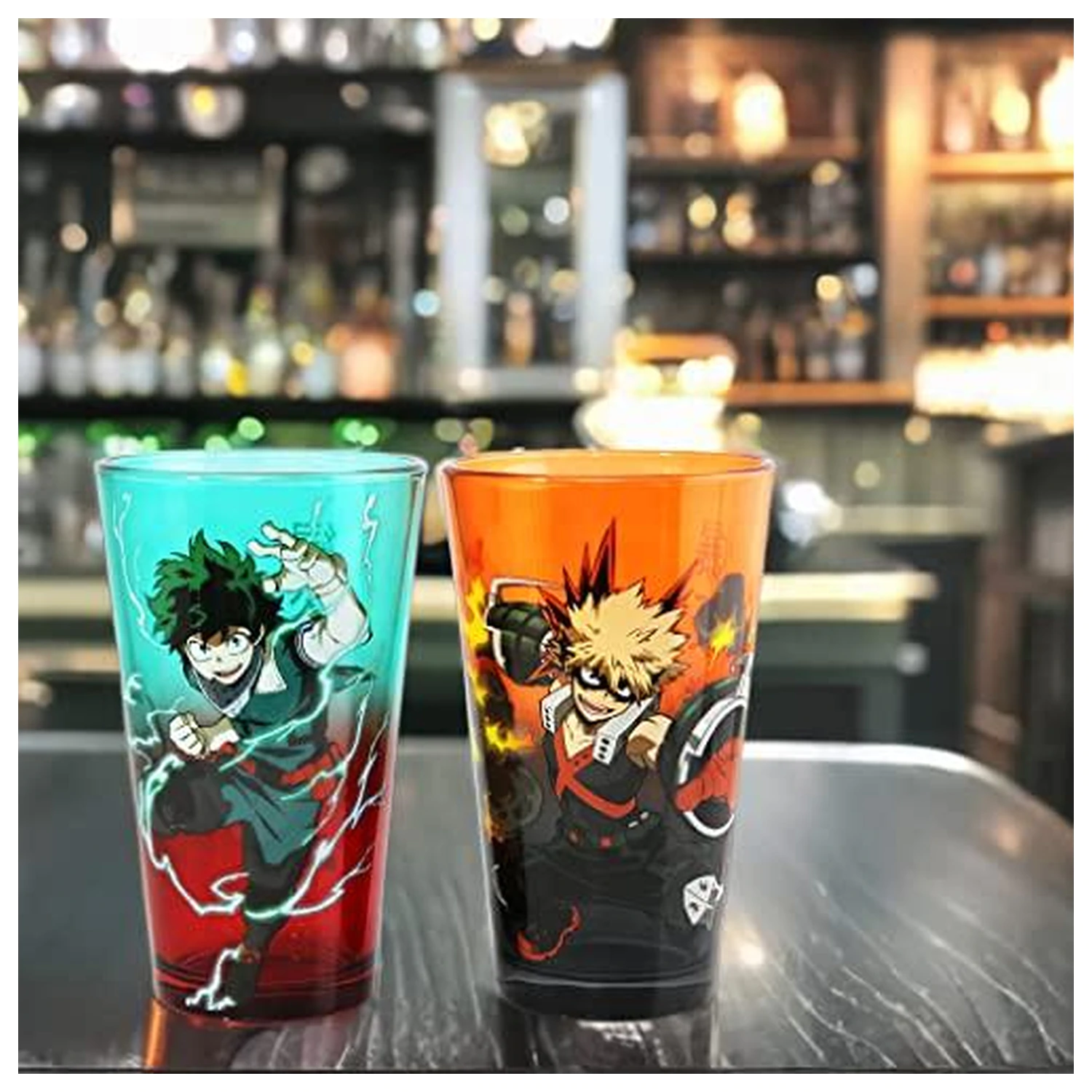 My Hero Academia Izuku & Bakugo zestaw 2 szklanek 450ml zdjęcie produktu