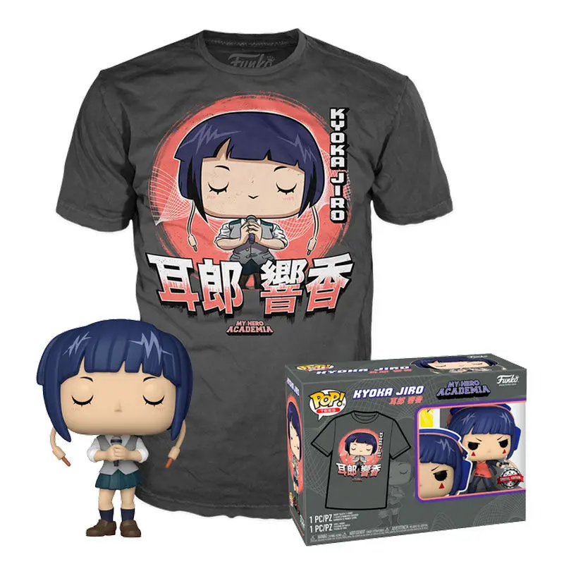 My Hero Academia Kyoka Jiro Funko POP figurka & tee box Exkluzív zdjęcie produktu