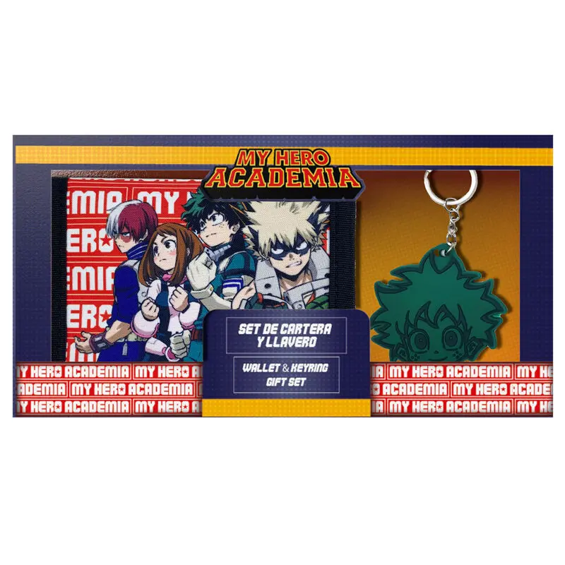 Zestaw My Hero Academia portfel + breloczek zdjęcie produktu